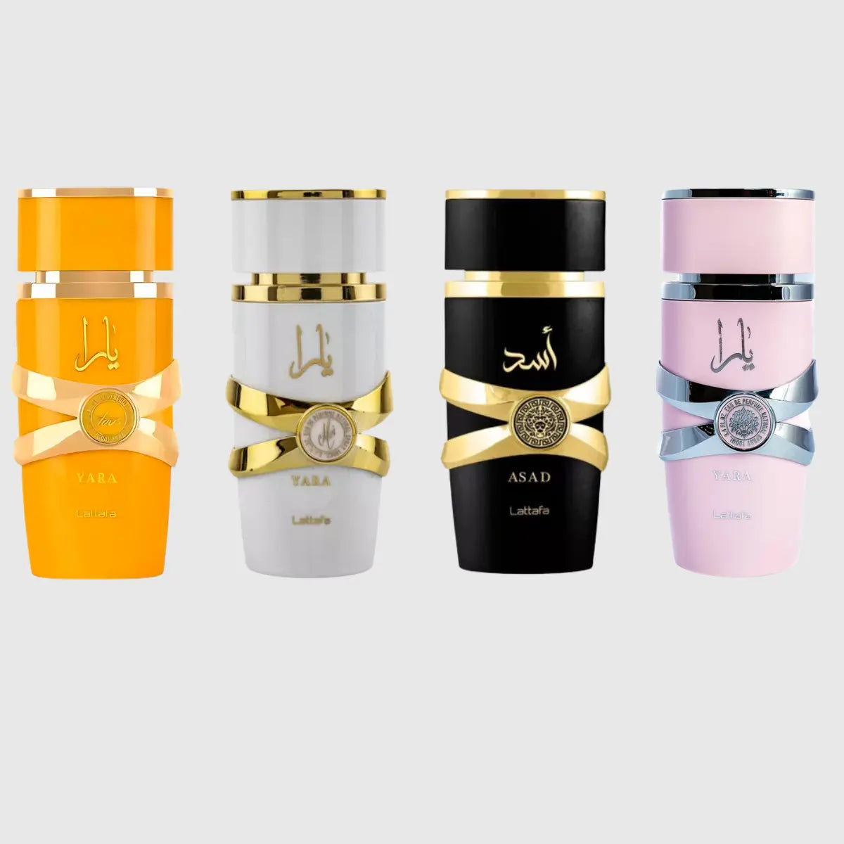 Zestaw 4 perfum | Asad, Yara, Yara Tous, Yara Moi 100ml